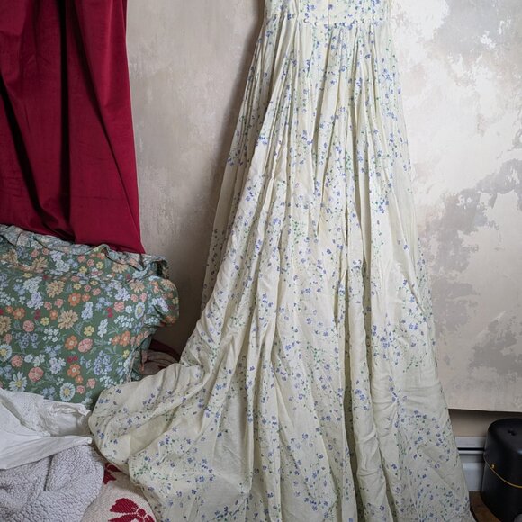 Selkie Blue Vine Roman Holiday Gown - Picture 4 of 7